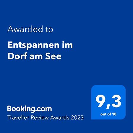 Entspannen Im Dorf Am See Zahren Buitenkant foto